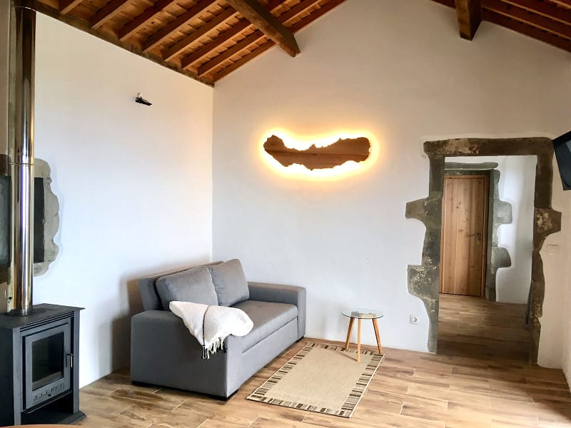 Azoren-Ferienvermietung - Wohnzimmer